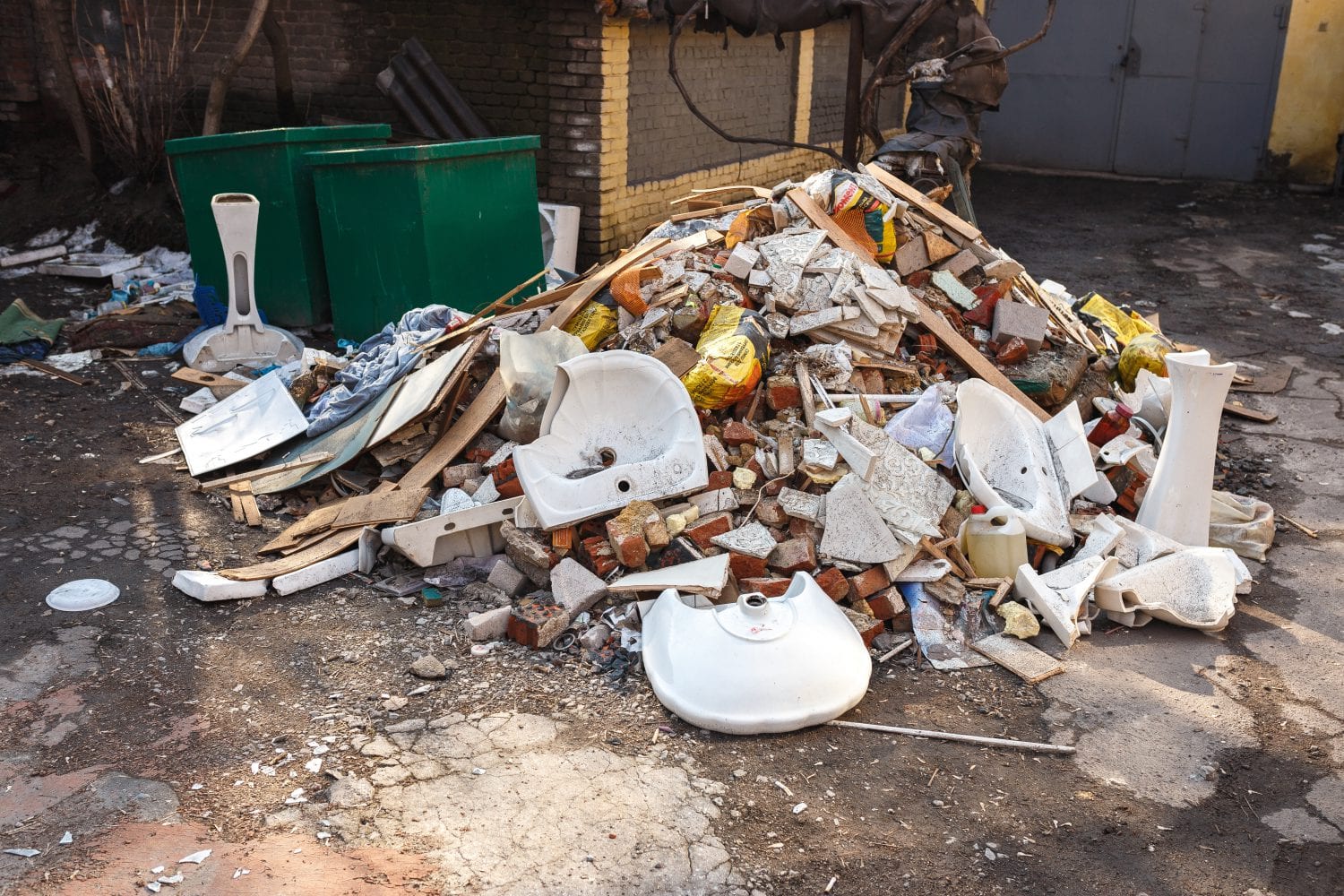 we remove all trash cleanouts and junk removal